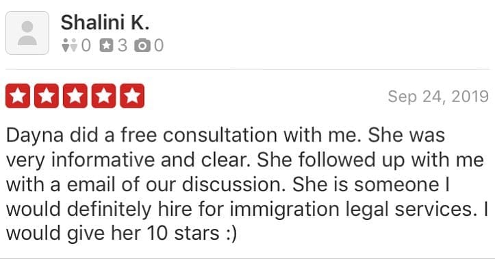 “I would give her 10 stars :)”