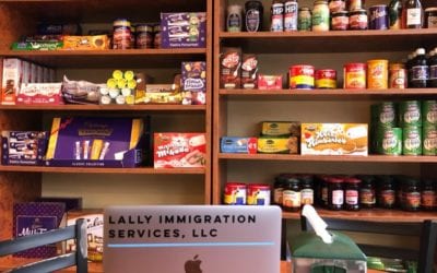 Working in the sweet shop