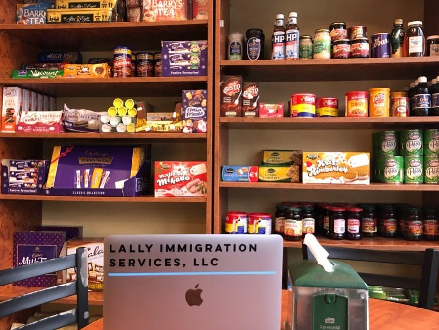 Working in the sweet shop