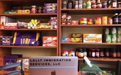 Working in the sweet shop