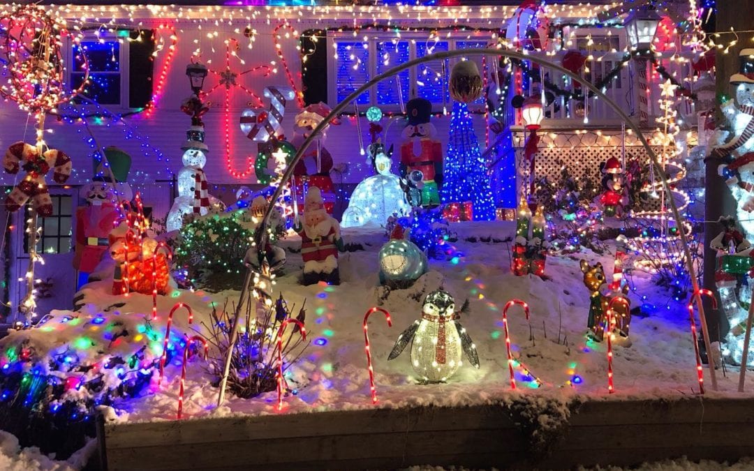 Festive neighbors in Woburn!