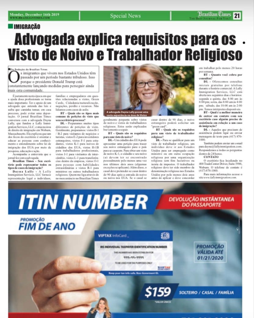 Advogada Lally -Brazilian Times