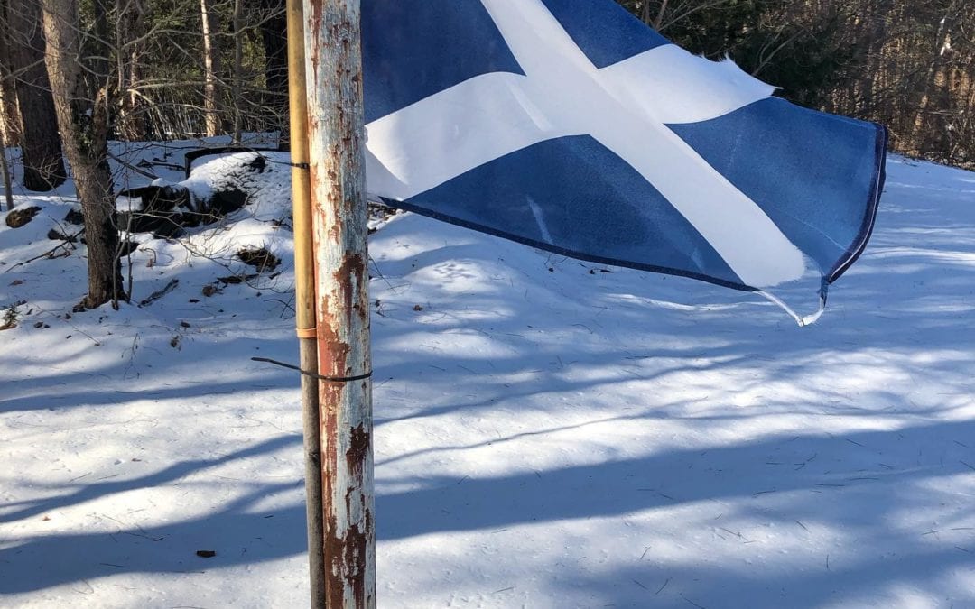 In Topsfield, MA helping a Scottish client prepare a green card renewal application.