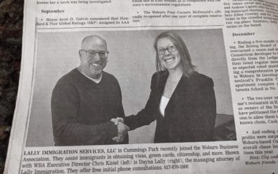 Lally Immigration was featured in The Daily Times Chronicle! What a great way to start the new year