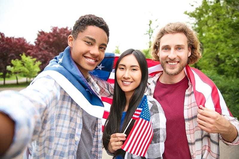 student f1 visa lawyer boston ma group of students with american flag