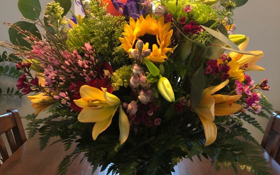 Wow  Beautiful flowers from a new U.S. citizen
