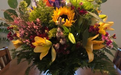 Wow Beautiful flowers from a new U.S. citizen