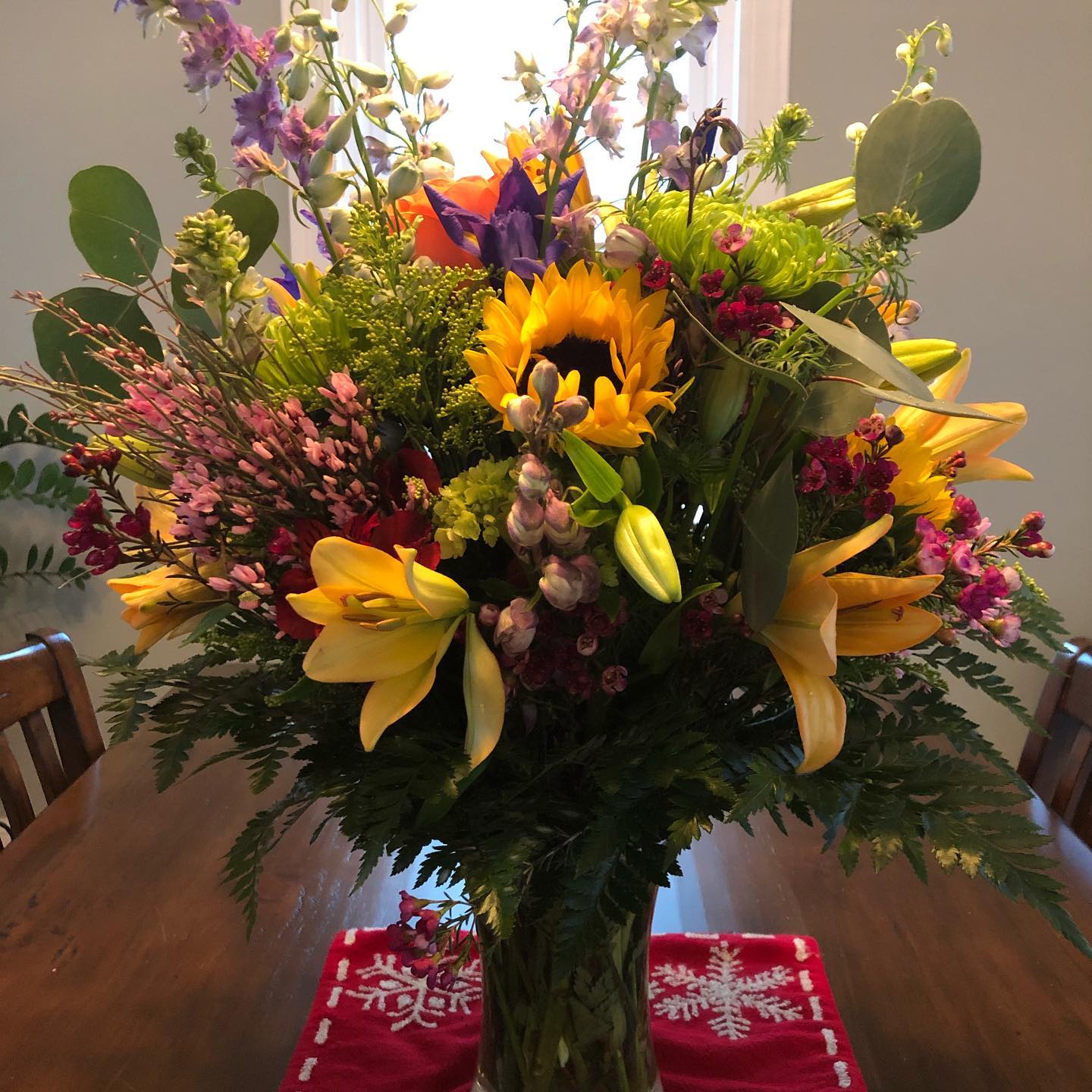 Wow  Beautiful flowers from a new U.S. citizen