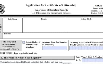 Notice of Continuance on Certificate of Citizenship Application