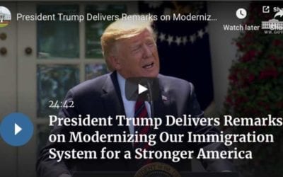 Trump Proposes a Sweeping Modernization of our Dysfunctional Legal Immigration Process