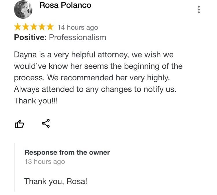 I am very grateful to all of my former clients who have posted positive reviews