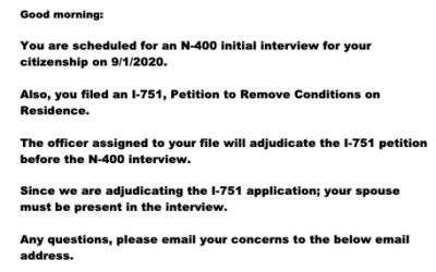Filing N-400 While I-751 Pending