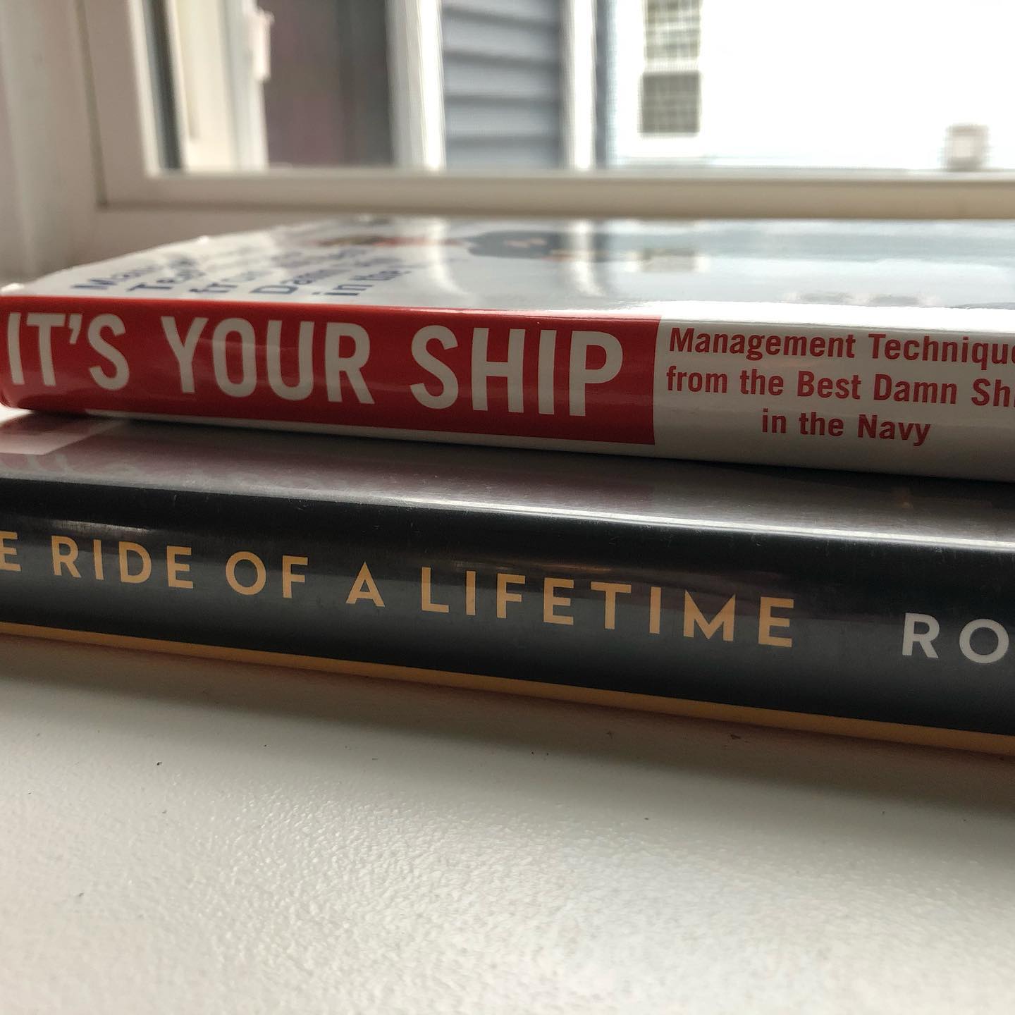 Knowledge is power!  This week, I’m reading “It’s Your Ship – Management Techniques from the Best Damn Ship in the Navy.”