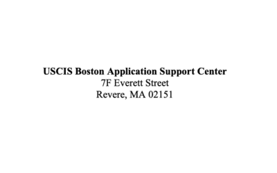 USCIS Boston Application Support Center