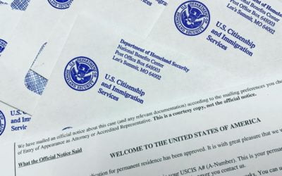 Lots of “Welcome Notices” rolling in this afternoon! The Welcome Notice alerts green card applicants that their application for permanent residence has been approved and that their green card should arrive within 3 weeks!!