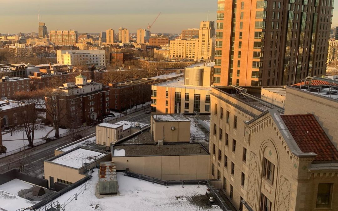Sunset in Boston 🌤🧡