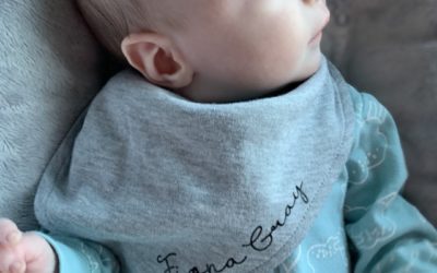 Fiona Gray … in blue