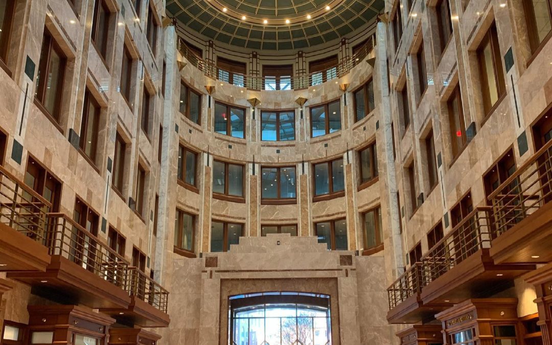 Well, this is a great start to a naturalization interview today in Boston! This is the building that offered discount parking on www.parking.com 😧 Quite an upgrade for the ‘ol Honda Civic