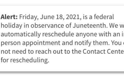 Is the USCIS Closed for Juneteenth?