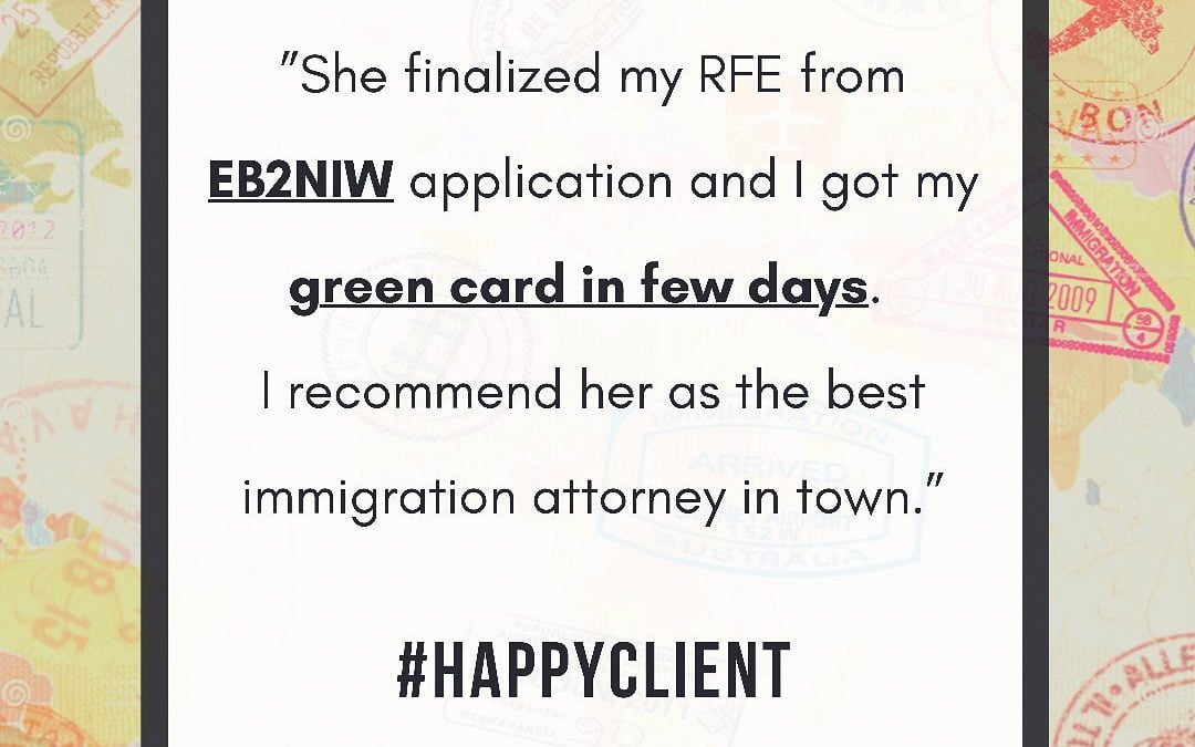 EB2 NIW Green Card Approval