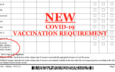 COVID-19 Vaccination Required for Immigrant Visa Applicants, Fiancé(e) Visa Applicants, and Some Nonimmigrant Visa Applicants