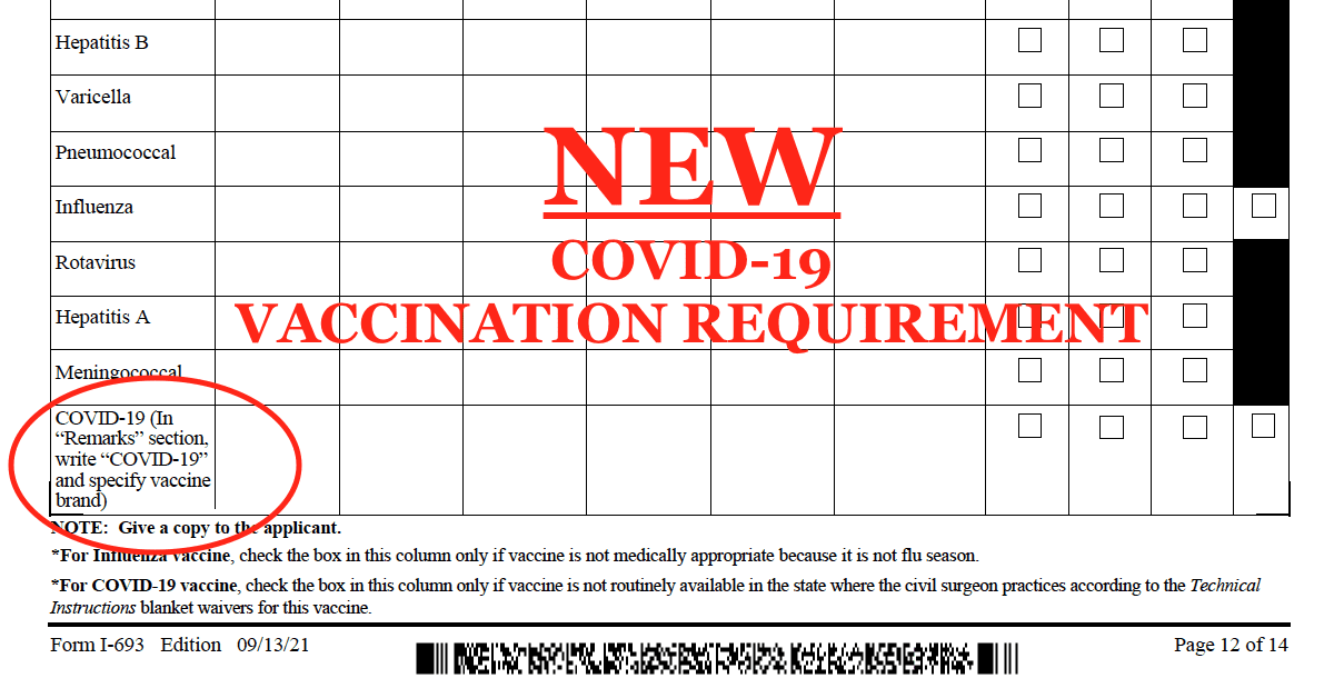 COVID-19 Vaccination Required for Immigrant Visa Applicants, Fiancé(e) Visa Applicants, and Some Nonimmigrant Visa Applicants