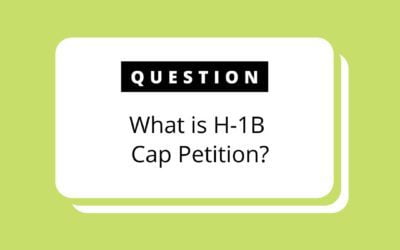 H-1B Cap Petition