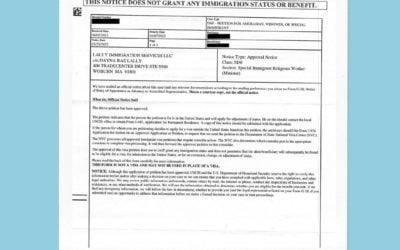 Immigrant Visa Petition