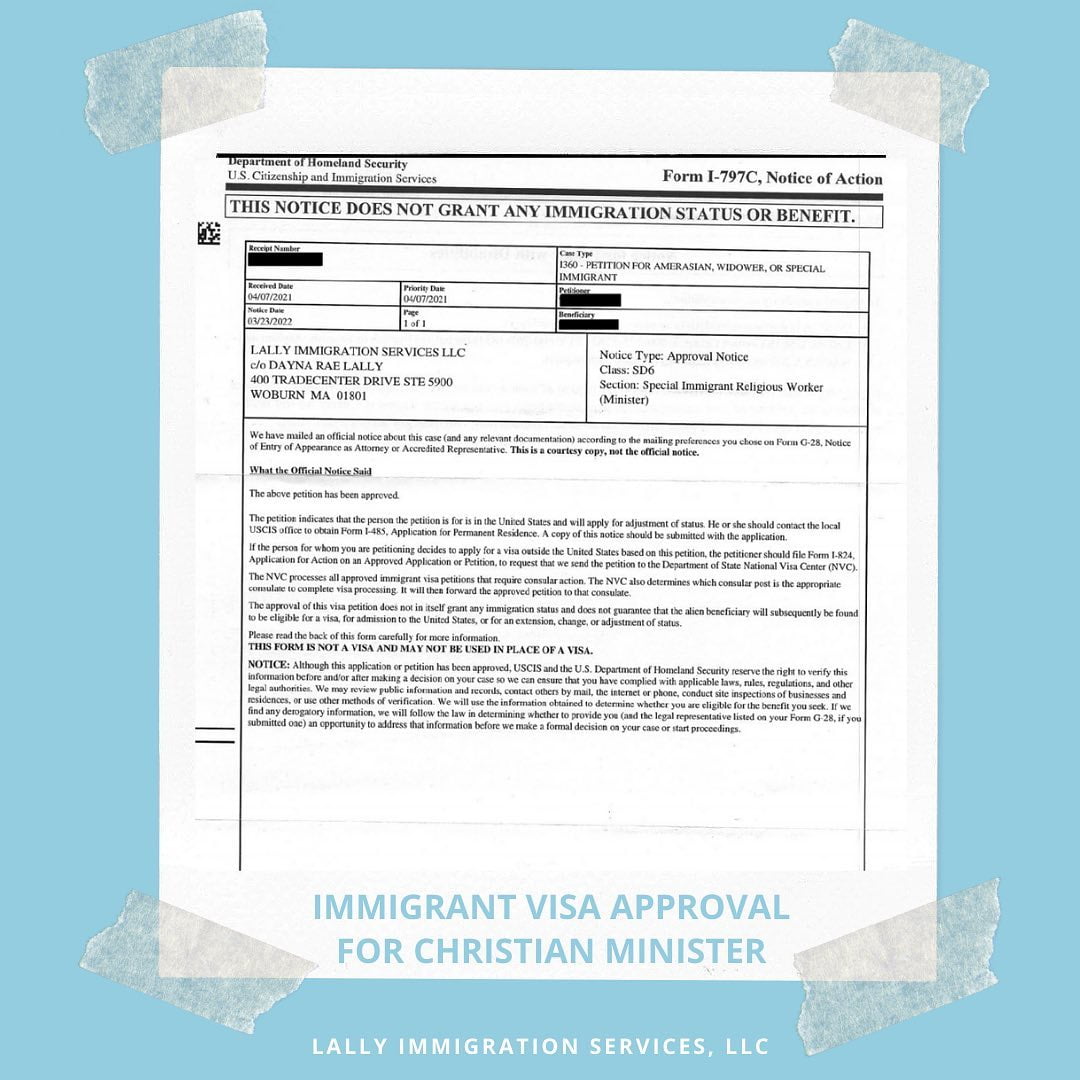 Immigrant Visa Petition