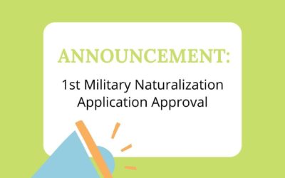 Military Naturalization Approval