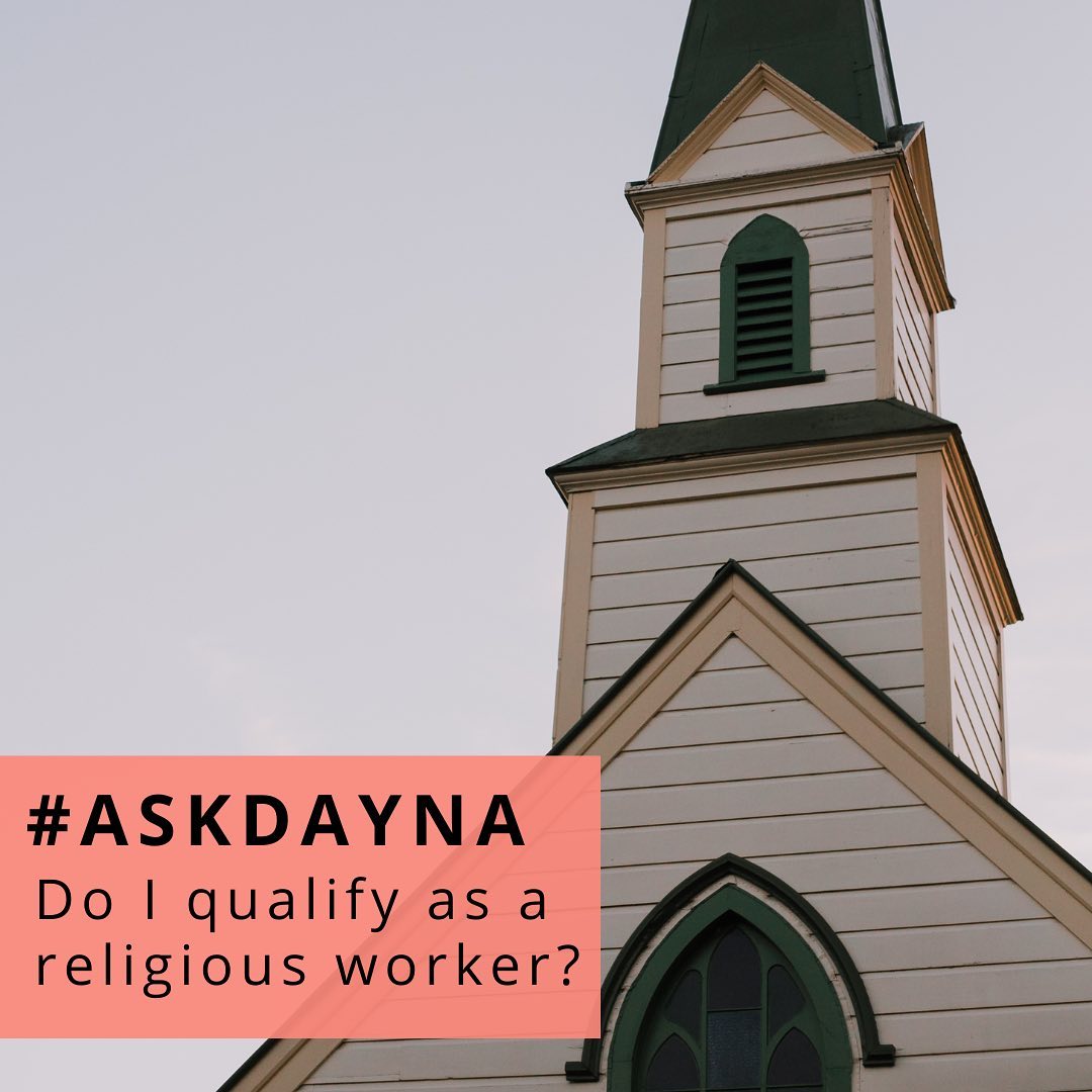 How to Qualify as a Religious Worker