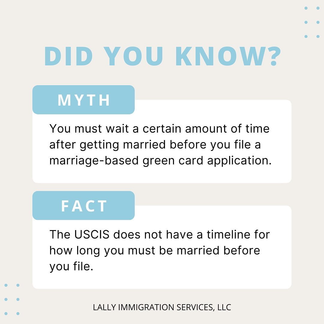 Myth vs Fact: Marriage-Based Green Card