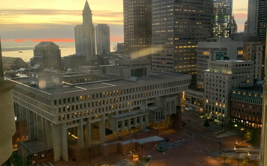 Sunrise in Boston