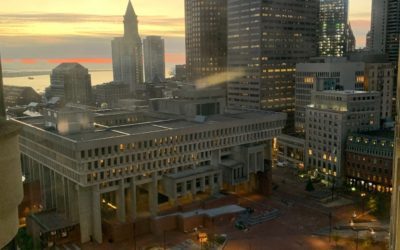 Sunrise in Boston
