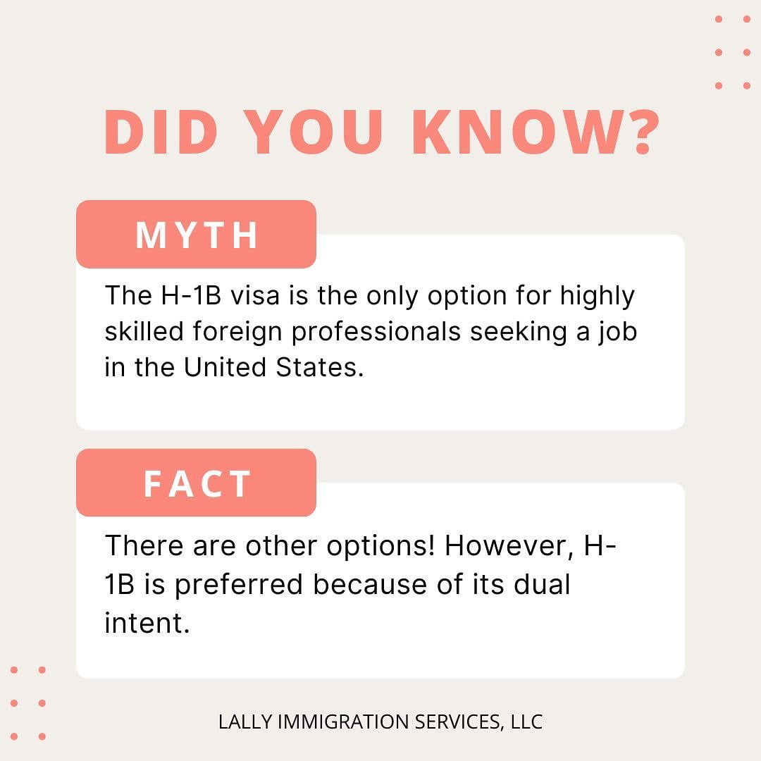Myth vs Fact! H-1B Visas