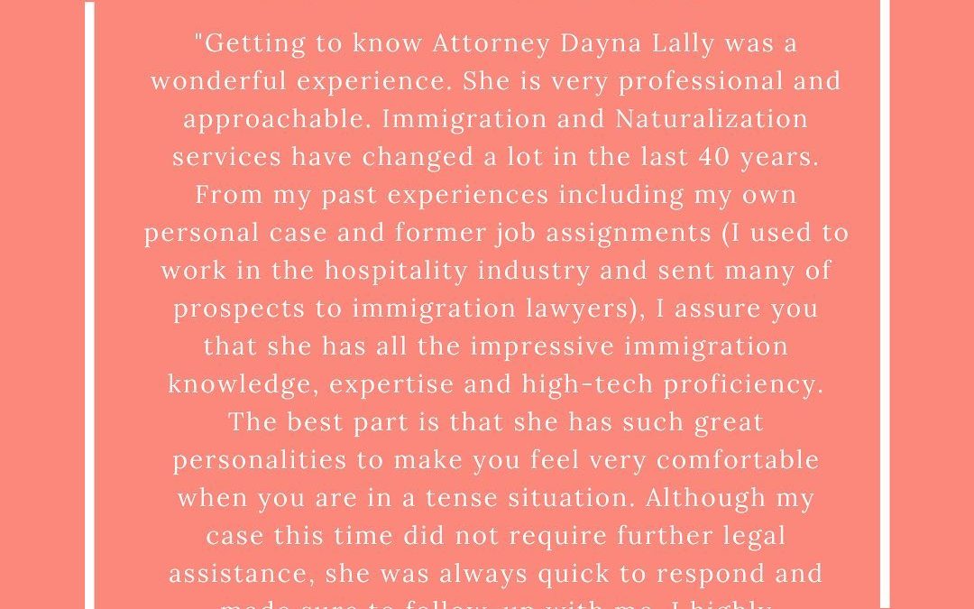 5-Star Review – Green Card Renewal