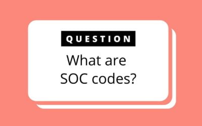 What are SOC Codes?