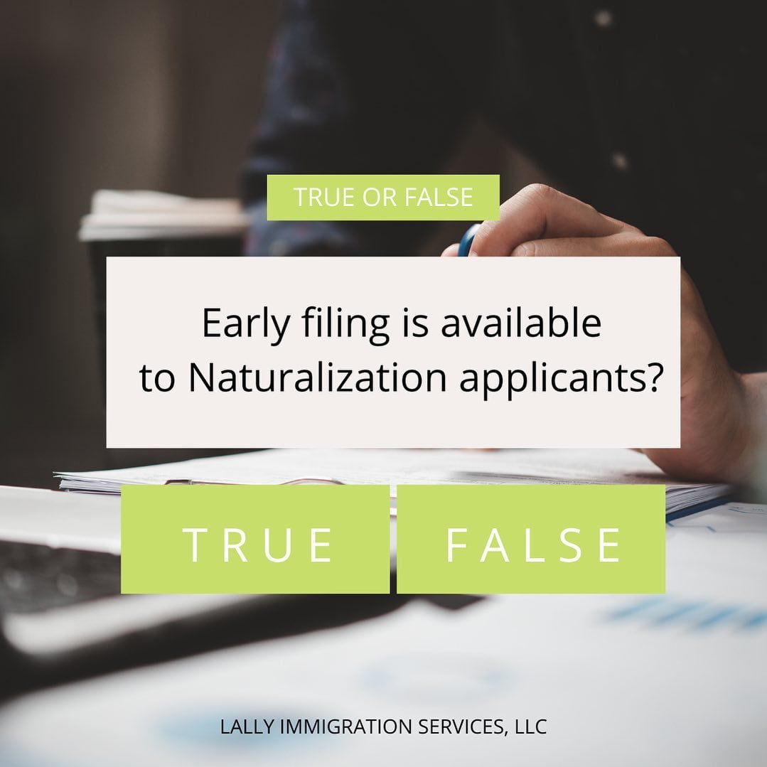 Naturalization Application Filing