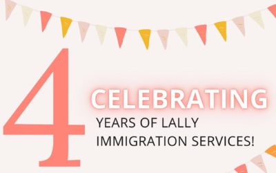 4 Years of Lally Immigration Services