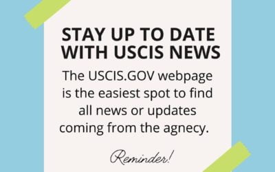 USCIS Updates