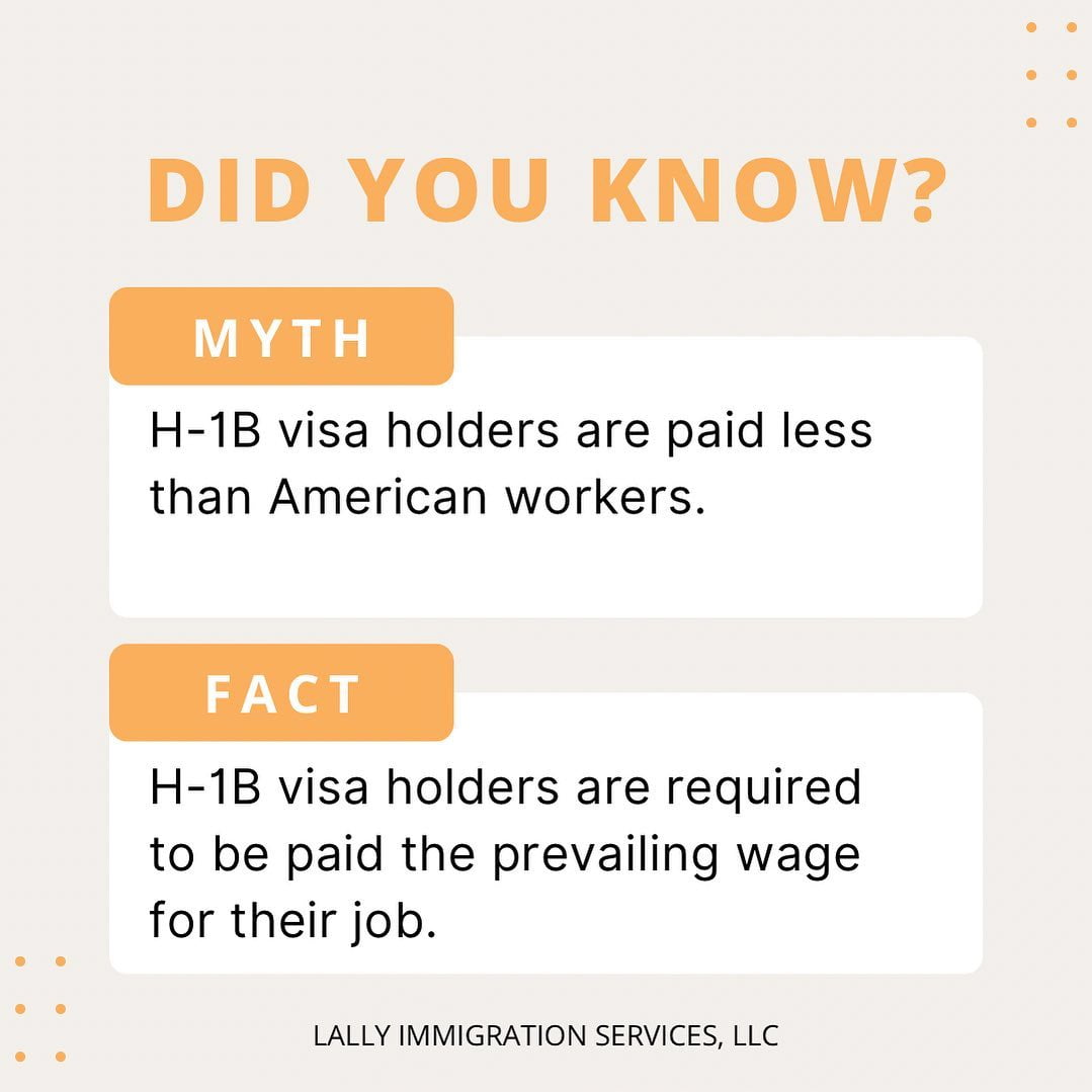H-1B Visa Myth vs Fact! 