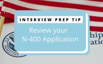 Naturalization Interview Prep