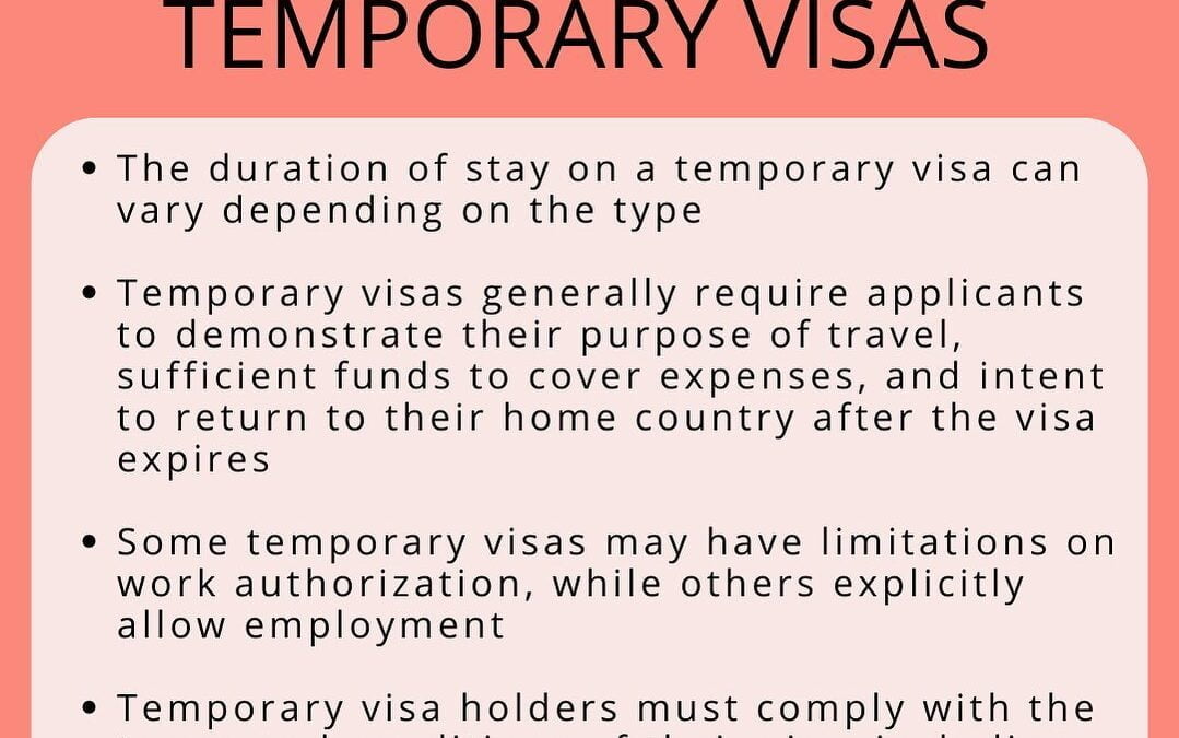 Fast Facts Temporary Visas