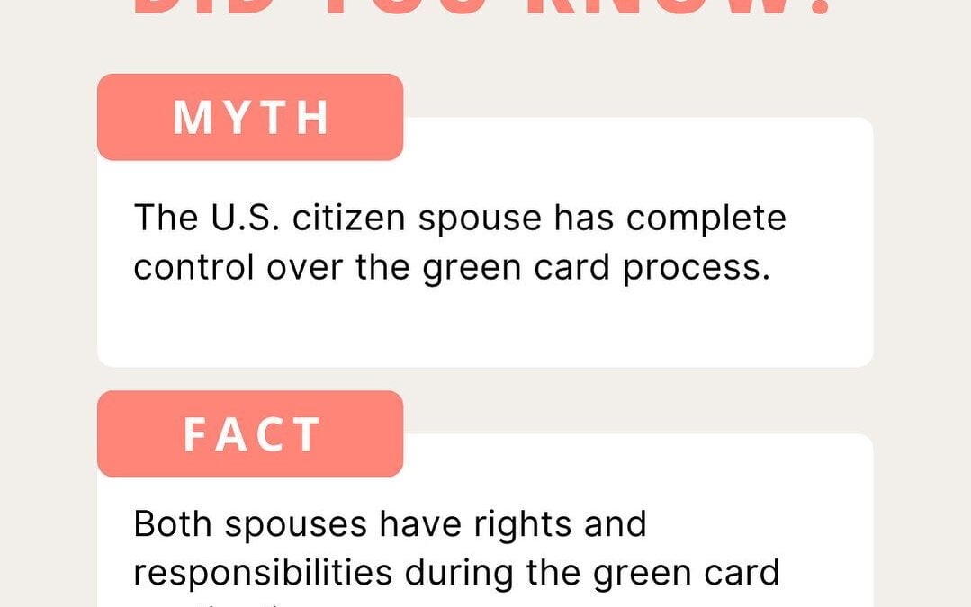 Myth vs. Fact Green Card Application Process