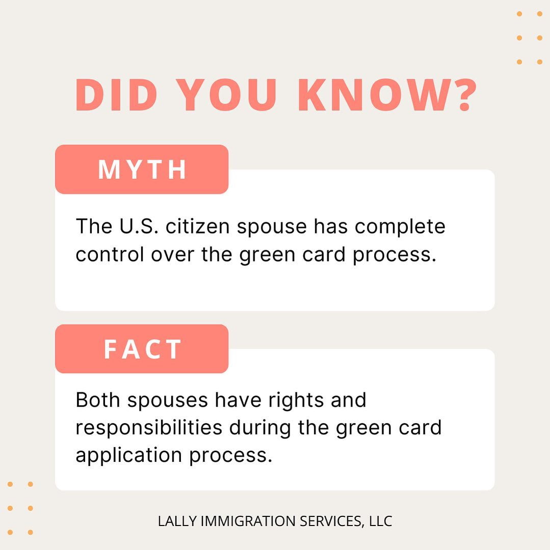 Myth vs. Fact Green Card Application Process