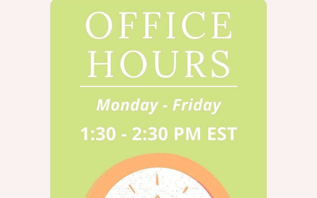Office Hour Reminder
