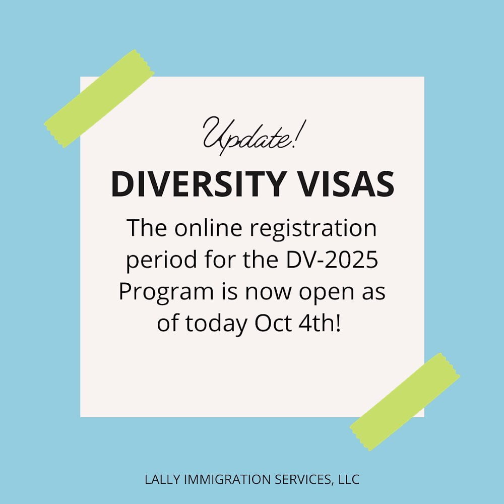 Diversity Visa 2024 Lally Immigration Services