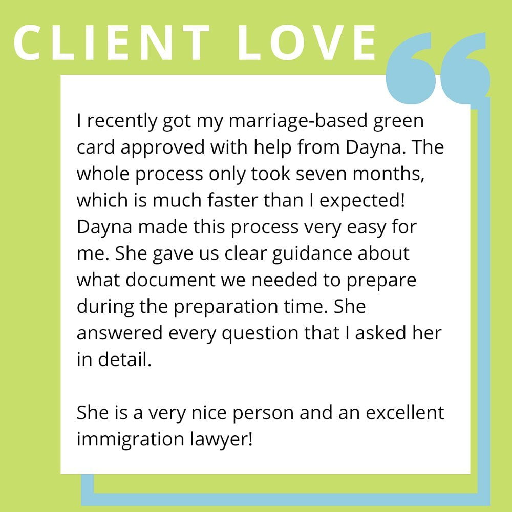 Marriage-Based Green Card Review
