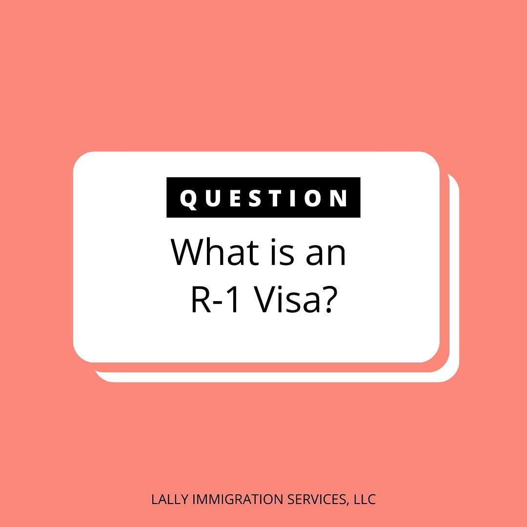 R-1 Visa Information