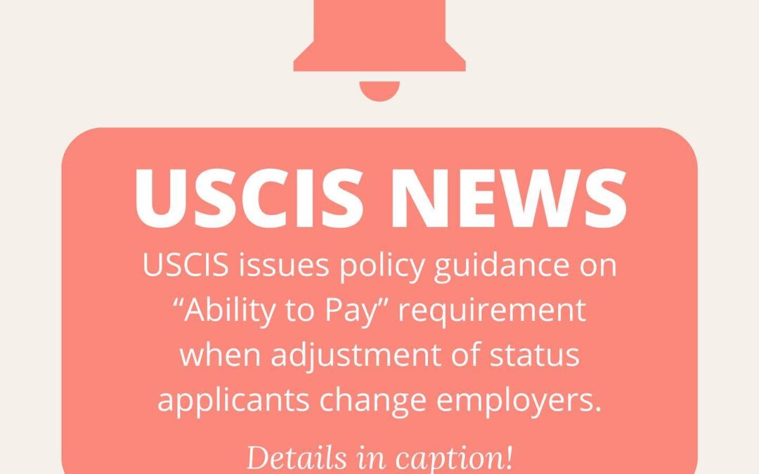 USCIS Update